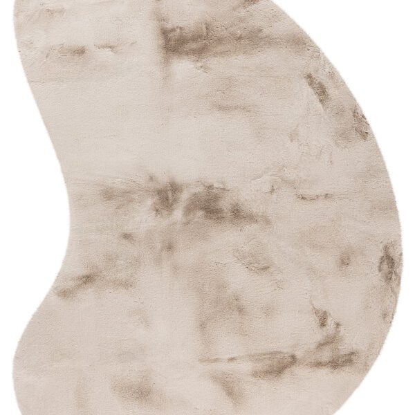 Heaven Vloerkleed – Licht Taupe – Organische Vormen – Ultra Zacht & Hoogpolig