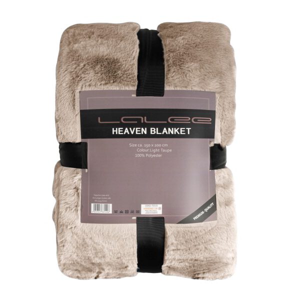 Heaven deken – Licht taupe, heerlijk zacht en cozy