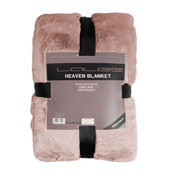 Heaven deken – Poederroze, heerlijk zacht en cozy