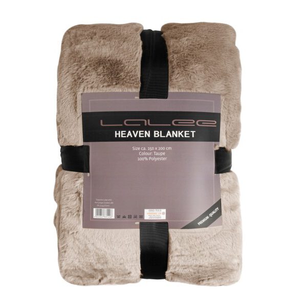 Heaven deken – Taupe, heerlijk zacht en cozy
