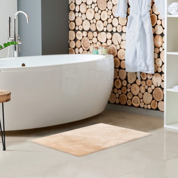Heaven badmat – Beige met zachte touch en elegante uitstraling
