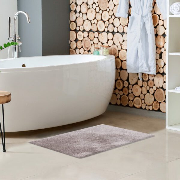 Heaven badmat – Zilvergrijs met zachte touch en elegante uitstraling