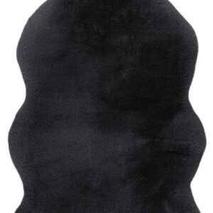 Heaven Shape vloerkleed – Antraciet – hoogpolig en fluweelzacht met speelse vachtvorm