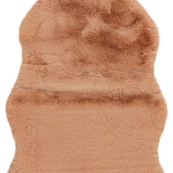Heaven Shape vloerkleed – Perzik – hoogpolig en fluweelzacht met speelse vachtvorm