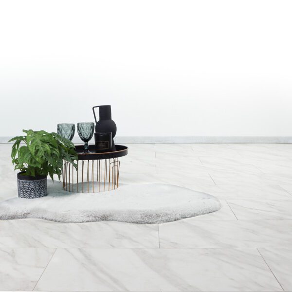 Heaven Shape vloerkleed – Zilvergrijs – hoogpolig en fluweelzacht met speelse vachtvorm