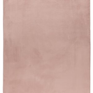 Wasbaar vloerkleed Loft – Poederroze met warme gloed