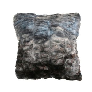 Luxury kussen – Grijs met volle, fluffy structuur en heerlijk zacht