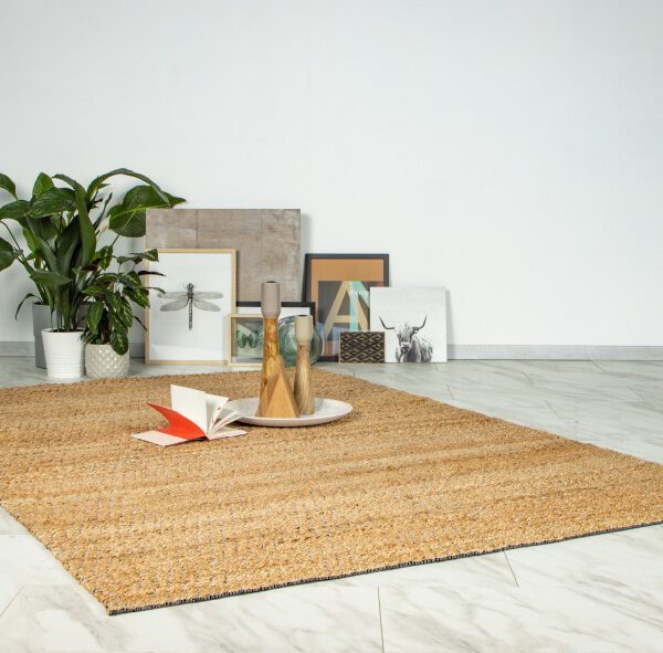 Natura Vloerkleed – Naturel Effengeweven – Minimalistisch & Tijdloos – Laagpolig