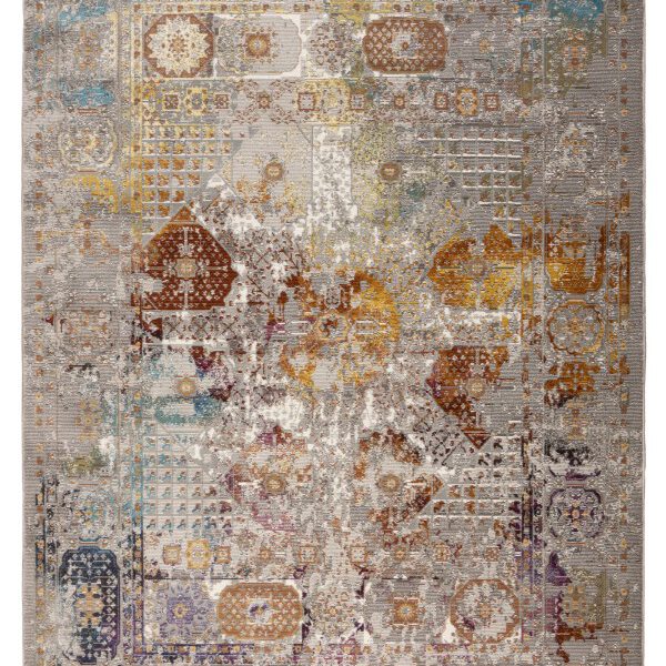 Picasso Feraghan – Vintage – Laagpolig Vloerkleed – Multi / Beige