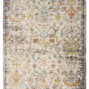 Picasso Sarough – Laagpolig – Vintage Vloerkleed – Creme / Beige