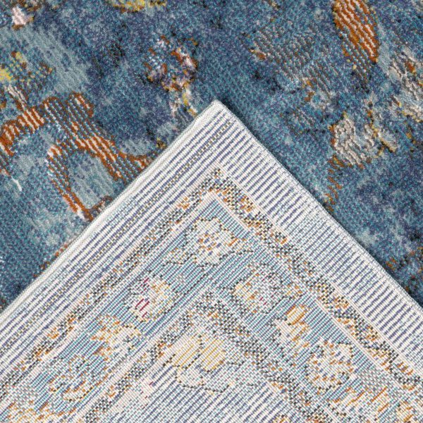 Picasso Sarough – Vintage – Laagpolig Vloerkleed – Blauw