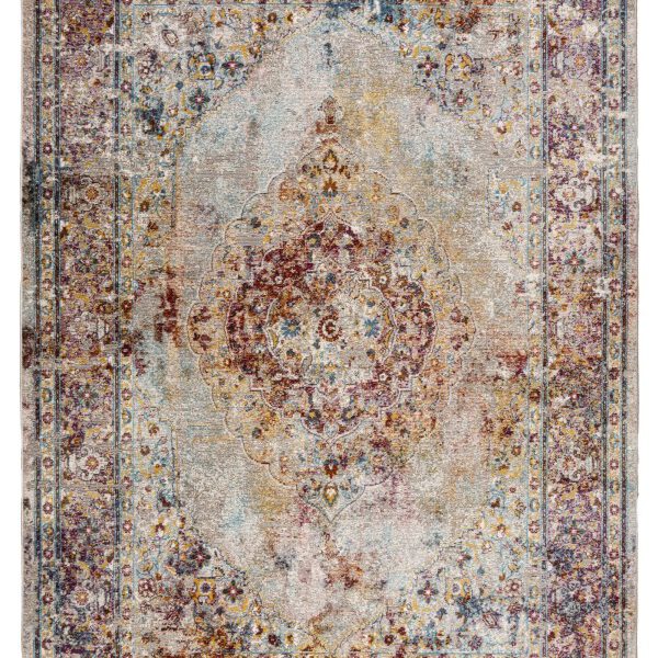 Picasso Keshan – Vintage – Laagpolig Vloerkleed – Multi / Beige