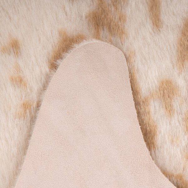 Rodeo koeienhuid vloerkleed – licht beige gevlekt