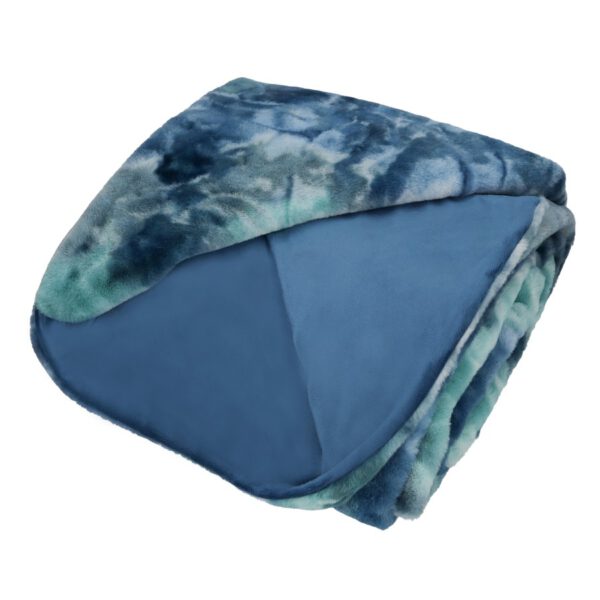 Rumba deken – Multi met zachte touch en tie-dye look