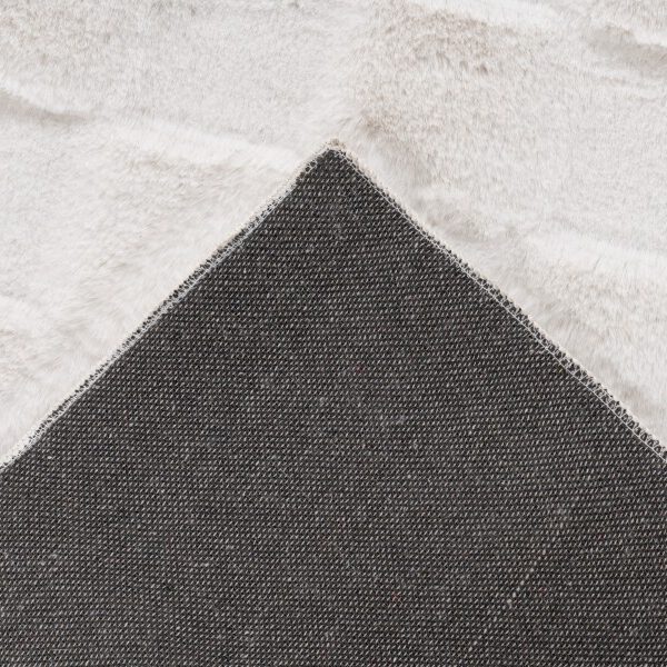 Soul Vloerkleed – Ivory – Geblokt Design – Zacht Hoogpolig