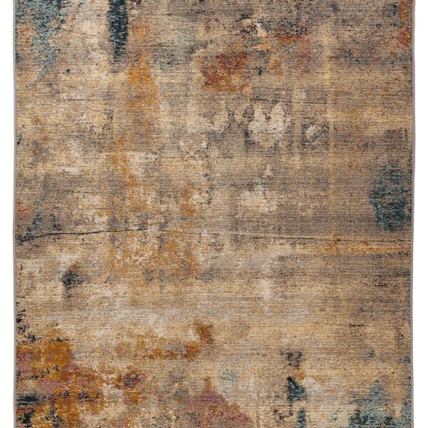 Summer Vloerkleed – Steenstructuur Terra – Laagpolig – Voor Binnen & Buiten