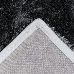 Twist Vloerkleed – Antraciet – Laagpolig & Gemêleerd – Diepe Grijstint