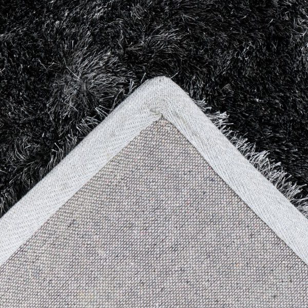 Twist Vloerkleed – Antraciet – Laagpolig & Gemêleerd – Diepe Grijstint