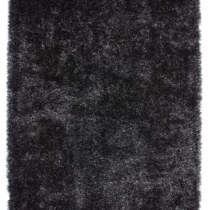 Twist Vloerkleed – Antraciet – Laagpolig & Gemêleerd – Diepe Grijstint