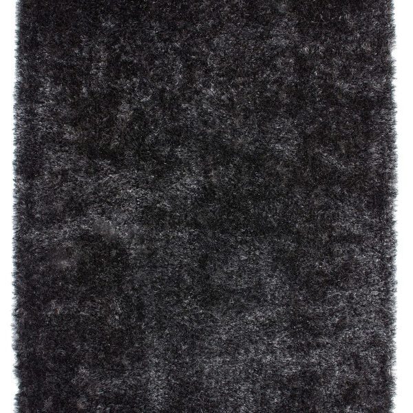 Twist Vloerkleed – Antraciet – Laagpolig & Gemêleerd – Diepe Grijstint