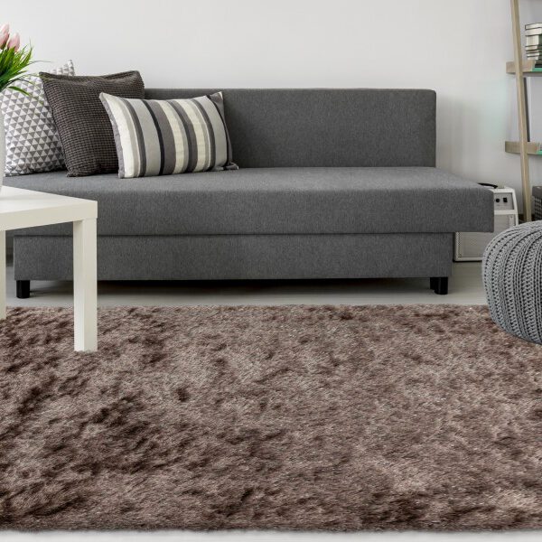 Twist Vloerkleed – Licht Bruin – Laagpolig & Gemêleerd – Warme Natuurtint