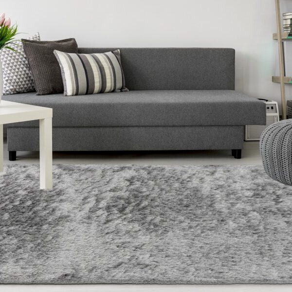 Twist Vloerkleed – Zilver – Laagpolig & Gemêleerd – Moderne Look