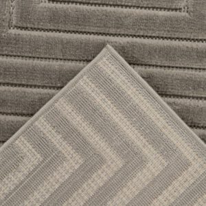 Japandi binnen- en buitenkleed Viva – beige met rustige Japandi textuur