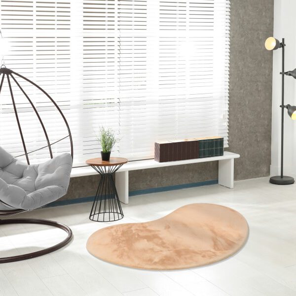 Heaven Vloerkleed – Perzik – Organische Vormen – Ultra Zacht & Hoogpolig