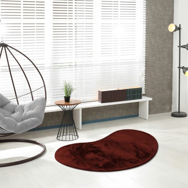 Heaven Vloerkleed – Rood – Organische Vormen – Ultra Zacht & Hoogpolig