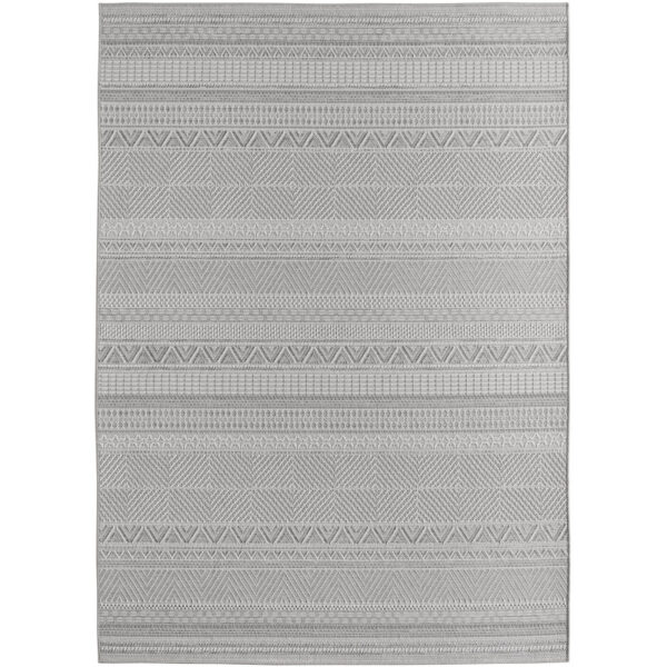 Desert – Geometrisch Motief Grijs – Laagpolig Vloerkleed – Scandinavisch Design