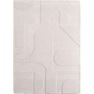 Pompei Seta Ivory – Japandi Stijl – Laagpolig Vloerkleed
