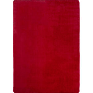 Joy vloerkleed – Rood – Effen laagpolig vloerkleed – zacht en met glans