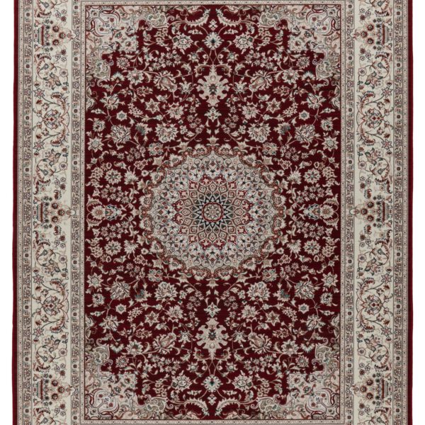 Dunya – Red oosterse stijl – Dun geweven vloerkleed