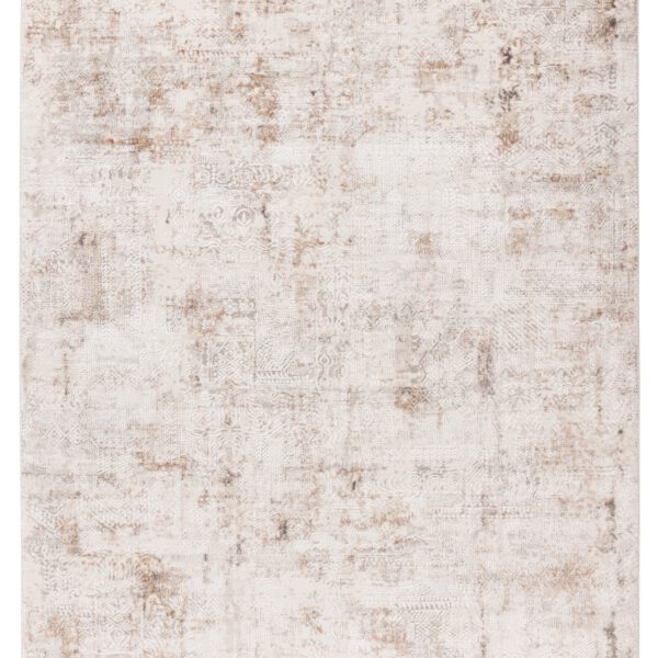 Lyon – Taupe vintage vervaging – Laagpolig vloerkleed