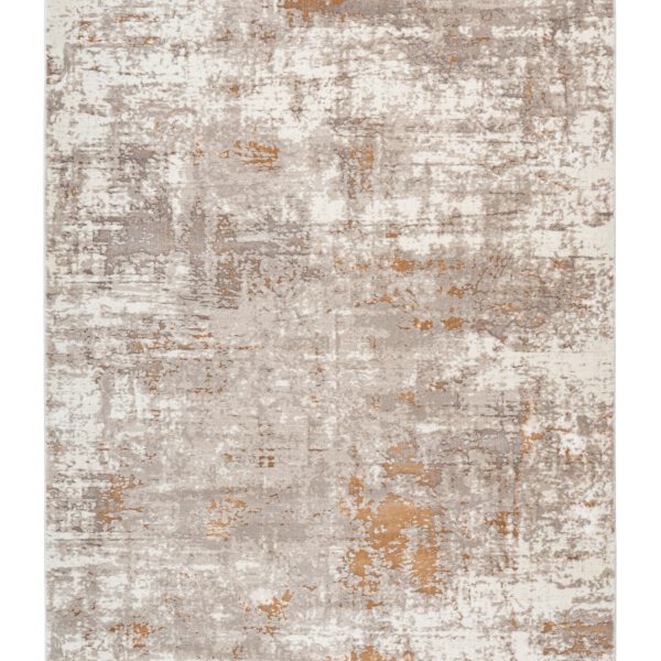 Paris – Taupe vintage vloerkleed – Laagpolig