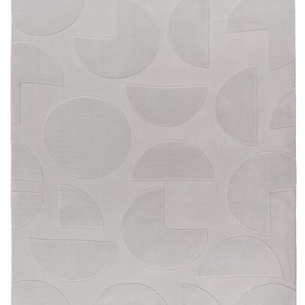 Focus – Silver 3D structuur – Laagpolig vloerkleed